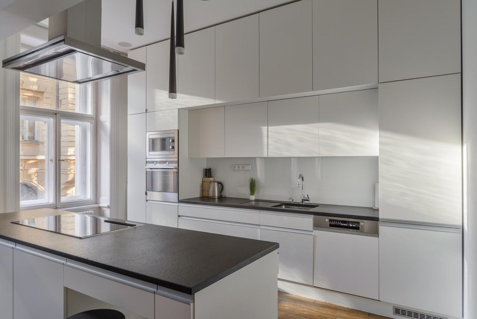 Premium Apart With A Balcony Pragueアパートメント エクステリア 写真