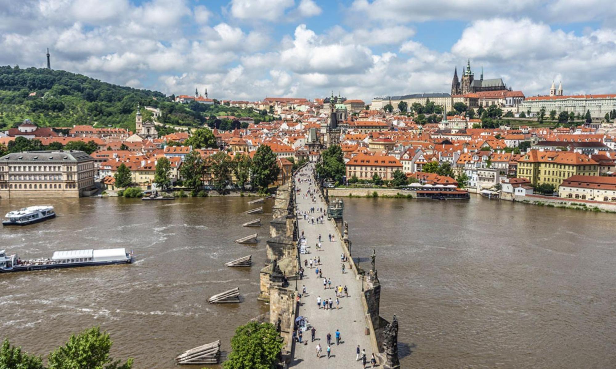Premium Apart With A Balcony Pragueアパートメント エクステリア 写真